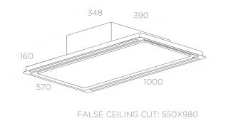 Elica páraelszívó HILIGHT GLASS H30 WH/A/100