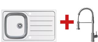 CATA XPB5 mosogatótálca (CDP) + csaptelep (XPB) szett