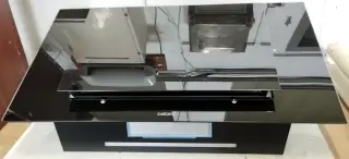 CATA OUTLET - Páraelszívó THALASSA 900 XGBK/F fekete Hob to Hood