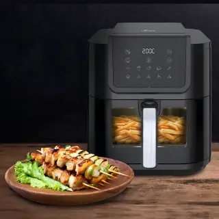 ARDES ARFRYA08LV 8 literes Air Fryer forrólevegős sütő ajándék ARDES 1T20 kenyérpirítóval