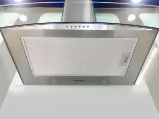 CATA Páraelszívó C-GLASS 900 LED inox + ajándék fritőz