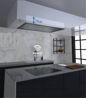 cata isla bennu 900 x hob to hood inox elszívó
