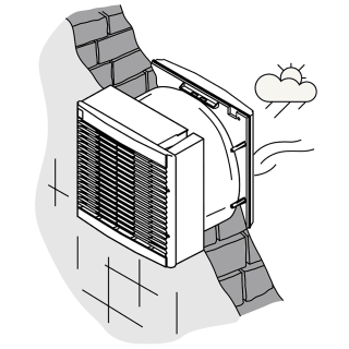 Cata B23 RA nagy teljesítményű ventilátor