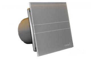 Cata E-100MS ventilátor metakrilát előlappal, szürke - A készlet erejéig rendelhető!