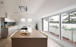 cata isla bennu 1200 x hob to hood inox elszívó