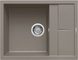ELLECI - Mosogatótálca Unico 125 K93 Dove Grey - A készlet erejéig rendelhető!