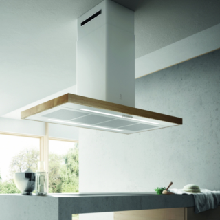 Elica páraelszívó BIO ISLAND WH/A/120X53 ROVERE alu zsírfil