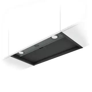 ELICA - Páraelszívó BOXIN LX/BL MAT/A/60 motor nélkül + SEM1T850 külső motor