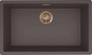 ELLECI - Mosogatótálca Zen-F 130 K87 bronz tartozékokkal