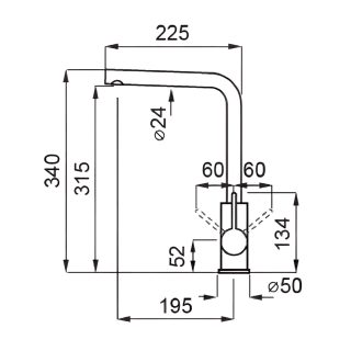 Elleci Shell Plus G62 csaptelep