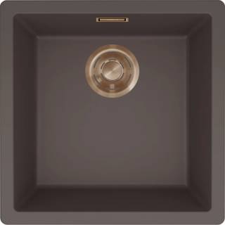 ELLECI- Mosogatótálca Zen 102 Keratek K87 Cocoa bronz tartozékokkal