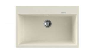 NODOR - Gránit mosogatótálca NorGranite 78.50 1B BG beige