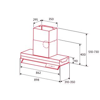 Nodor - Páraelszívó NorBreeze BISE 900 SS Inox