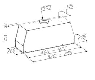 Sirius - Páraelszívó SL-927 ANTI-DROP 85 cm Fekete
