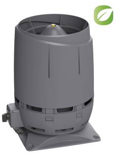 VILPE - Tetőventilátor + installációs szett FLOW EC160S 300x300-as szürke