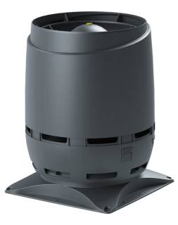 VILPE - Tetőventilátor + installációs szett XL FLOW EC200S 400x400-as szürke