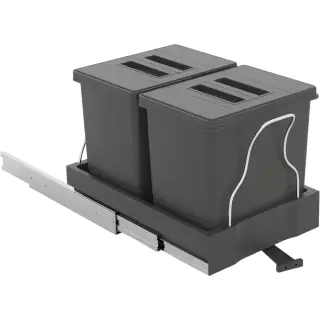 EKOTECH - Beépíthető hulladékgyűjtő PATTY 45 2x20 liter
