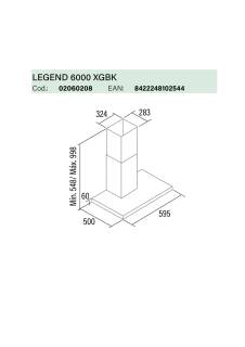 cata legend 6000 XGBK fekete elszívó