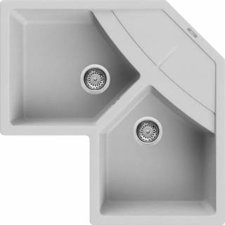 ELLECI - Gránit mosogatótálca Unico CORNER sarok M79