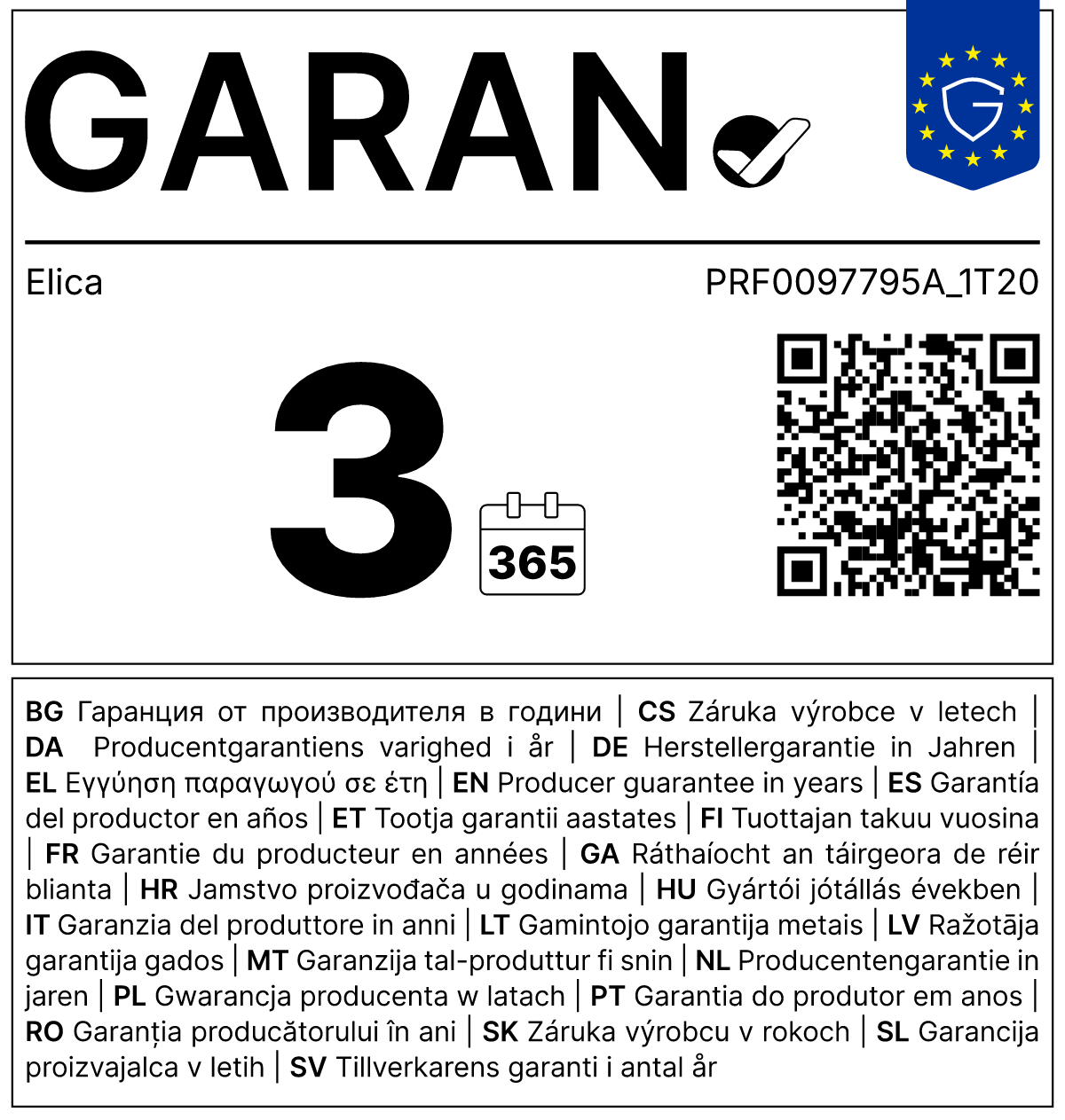 Gyártói garancia